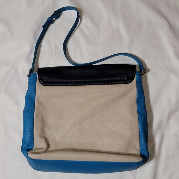 Marc by Marc Jacobs Blue Turquoise Cream Purse - Picture 6 of 10